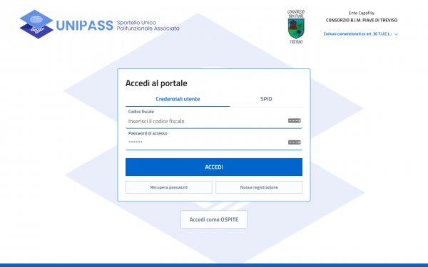 Portale Unipass